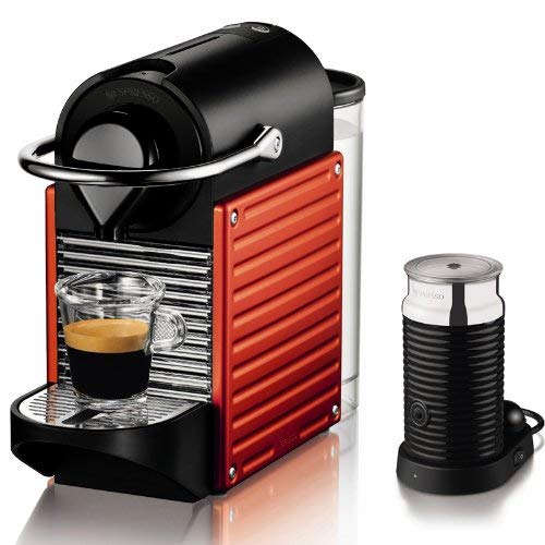 Nespresso AutoType PIXIE (Pixie) bundle set red C60-RE-A3B-I