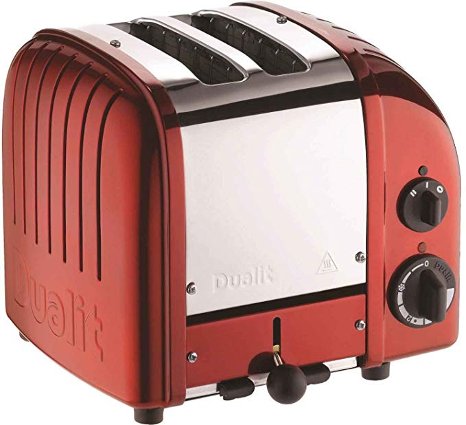 Dualit 2 Slice Classic Toaster, Apple Candy Red