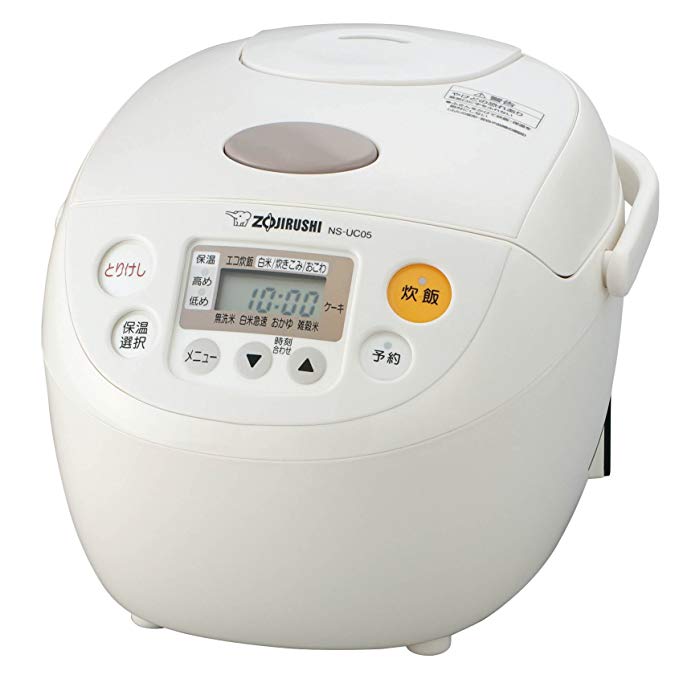 ZOJIRUSHI (3 cups) Rice cooker / Suihanki NS-UC05-WB (White) [JAPAN]