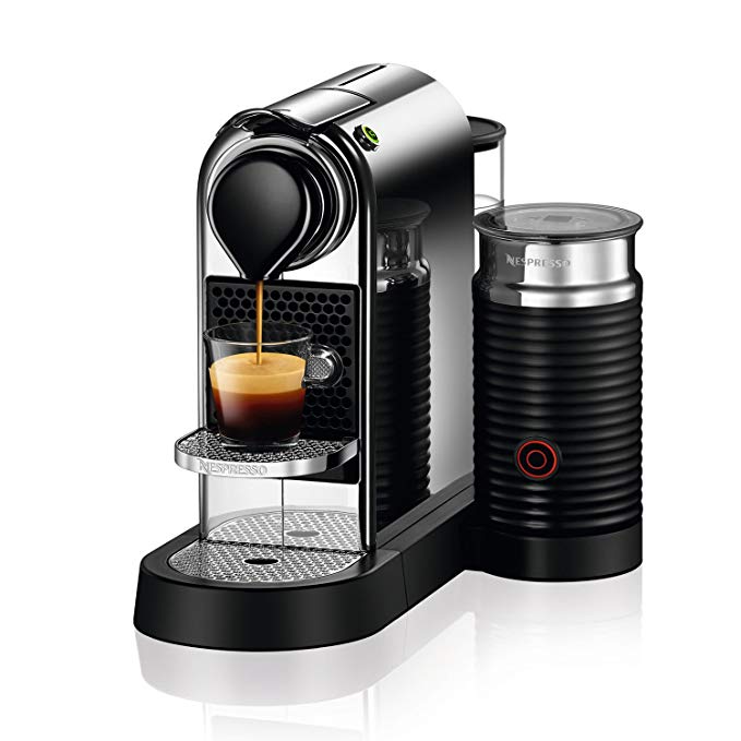 Nespresso C122-US-CH-NE Citiz & Milk Espresso Machine, Chrome