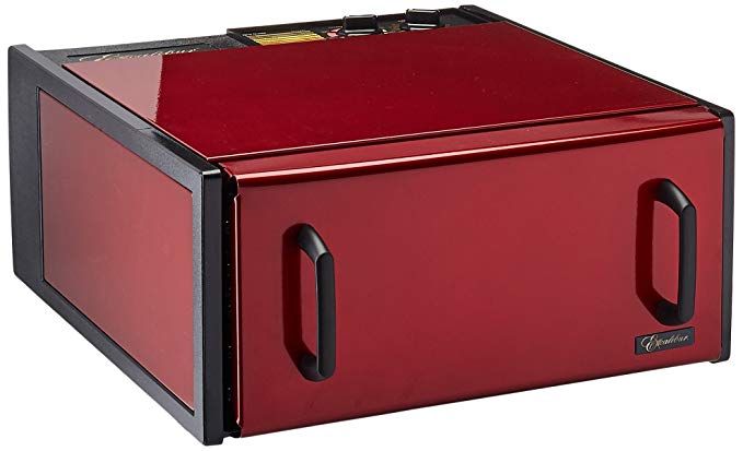 5 Tray Dehydrator with Timer Color: Cherry