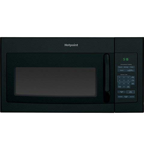 Hotpoint RVM5160DHBB 1.6 cu. ft. Over-The-Range Microwave Oven Black , 16.5