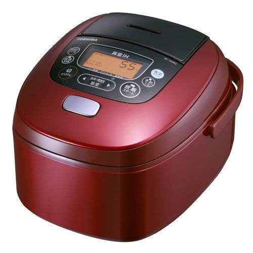 TOSHIBA vacuum pressure IH rice cooker RC-10VRG-R(Japan Import)