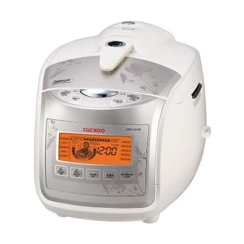 Cuckoo Rice Cooker l CRP-L1010F (Ivory/Silver)