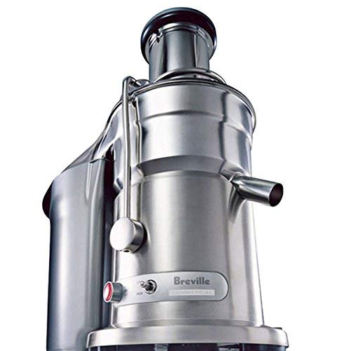 Sturdy Stainless Steel Construction Die Cast Juice Fountain Elite Juice Extractor, 1000-1500 Watts Dual-Speed Motor, Silver