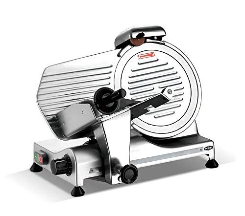 KWS Deluxe Commercial 320w Electric Meat Slicer 10