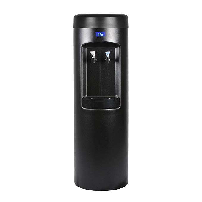 Brio Professional Commercial/Residential 500 Series Bottleless Water Dispenser Room-Temp & Cold (CL-525-POU) (Black)