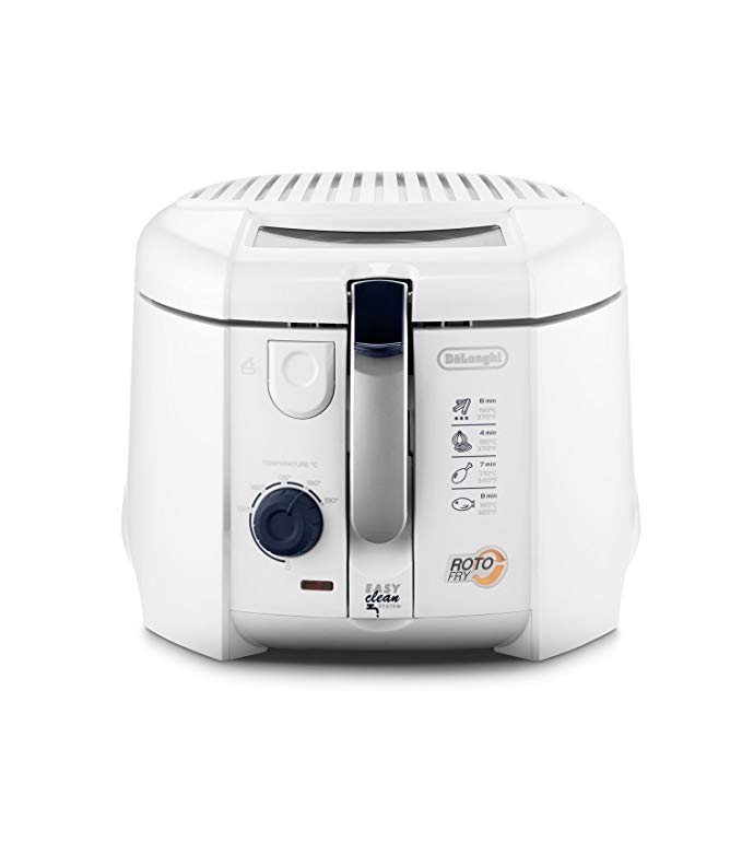 Delonghi F28311 1800W Non-USA Compliant Deep Fryer, 1Kg, White