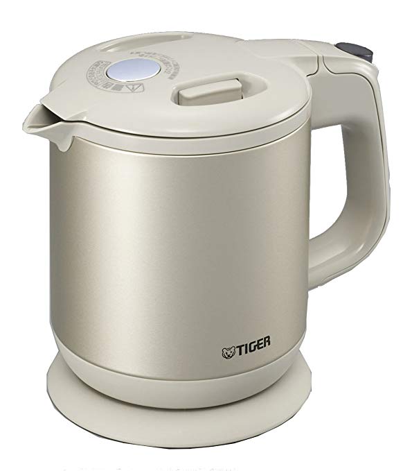 Frame-less child electric kettle steam TIGER (0.6L) beige PCH-A060-C