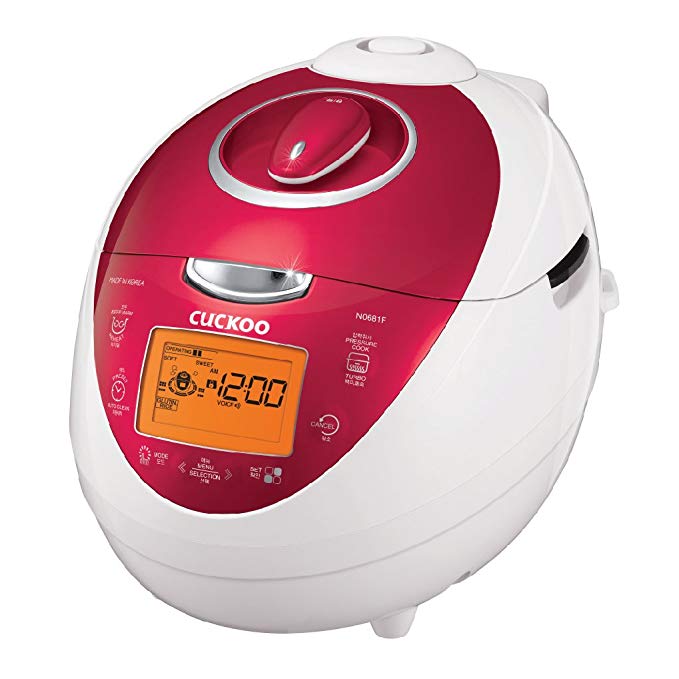 Cuckoo CRP-N0681F 6 Cup Electric Pressure Rice Cooker