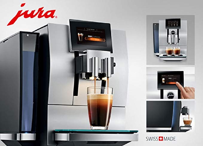 Jura Z8 Aluminum Touch Screen Automatic Coffee Center