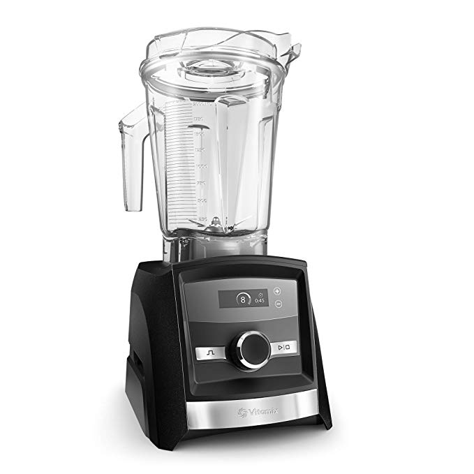 Vitamix A3300 Ascent Series Smart Blender, Professional-Grade, 64 oz. Low-Profile Container, Black Diamond