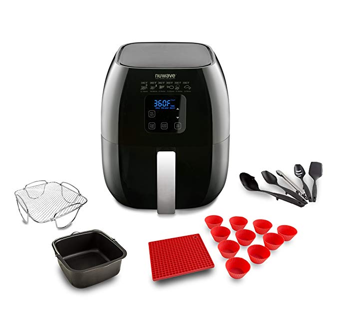 NuWave 36009 Digital Air Fryer, Black