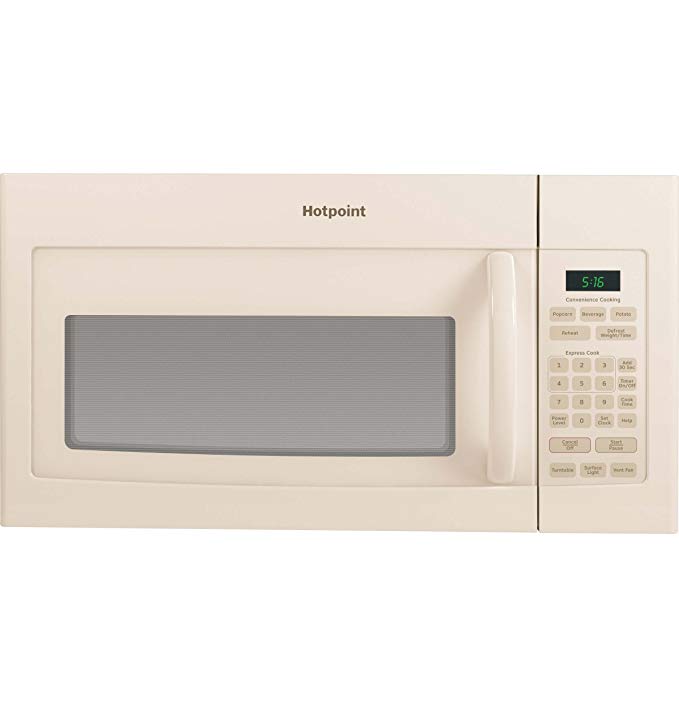 1.6 Cu. Ft. 1000W Over-the-Range Microwave Color: Bisque