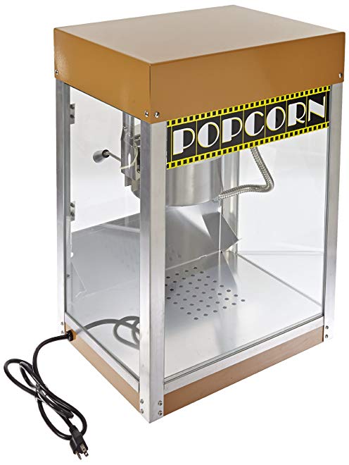 Benchmark 11048 Hollywood Premiere Popcorn Machine, 120V, 930W, 7.8A, 4 oz Popper