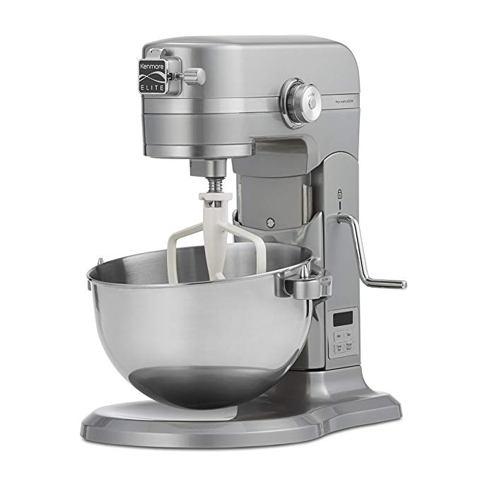 Kenmore Elite 89308 6 Quart Bowl Lift Stand Mixer in Stainless Steel