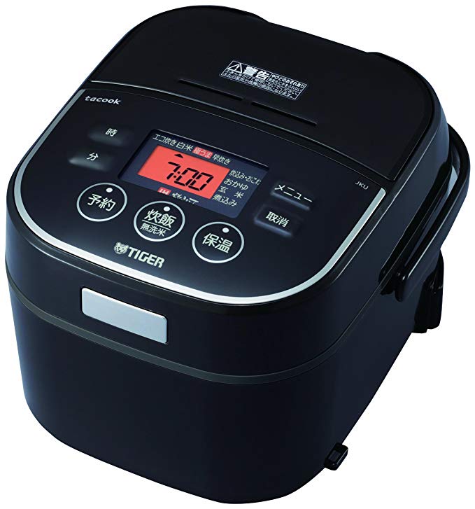 Tiger Ih Rice Cooker Cooked Tacook (3gou Cook) Black Jku-a550-k