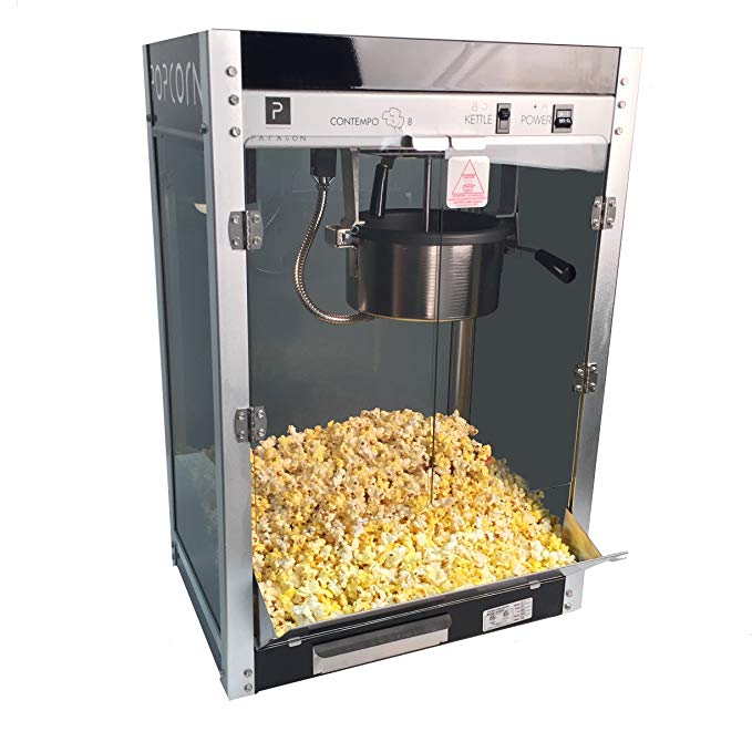 Paragon Contempo Pop 8 Ounce Popcorn Machine for Professional Concessionaires Requiring Commercial Quality High Output Popcorn Equipment