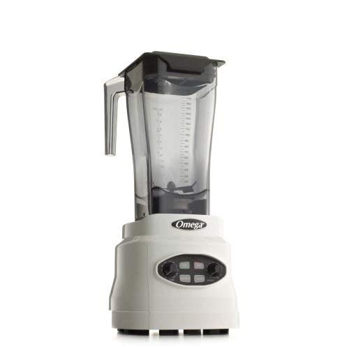 Omega BL630W 3-HP Variable Speed Blender, 64-Ounce, White