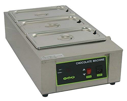 Hanchen Instrument 12kg Commercial Chocolate Melting Furnace Pot Melter for Melting Chocolate with 3 pots