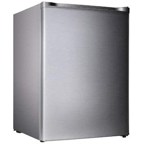 Midea WHS-109FSS1 Compact Single Reversible Door Upright Freezer, 3.0 Cubic Feet, Stainless Steel