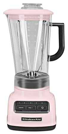 KitchenAid KSB1575PK 5-Speed Diamond Blender with 60-Ounce BPA-Free Pitcher - Pink