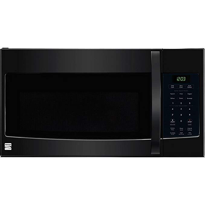 Kenmore 80329 1.6 cu. ft. Over-the-Range Microwave, Black