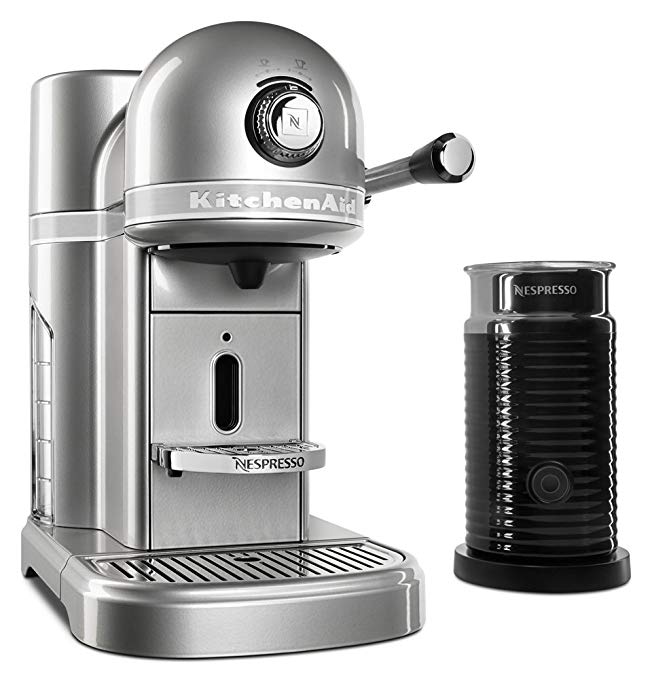 KitchenAid KES0504SR Nespresso Bundle, Sugar Pearl