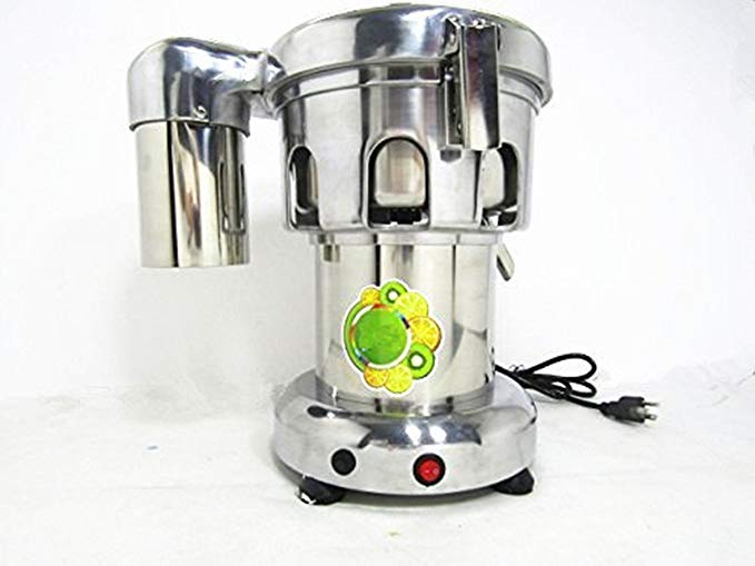 370W Professional Stainless Steel Commercial Juice Extractor Vegetable Juicer Electric Juice Making Machine 80-100kg/Hr (220V)