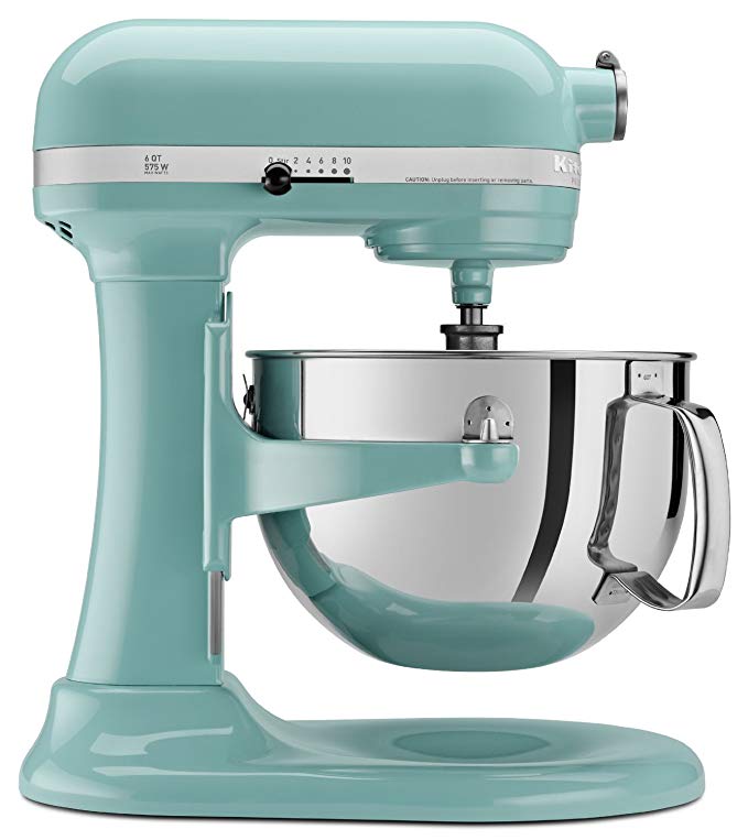 KitchenAid kp26m1xaq5 Professional Series 6-Quart Stand Mixer (Aqua Sky Blue)