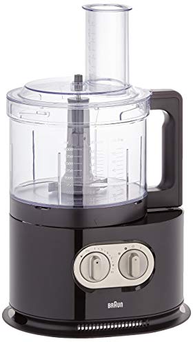 Braun FP5160BK Identity Collection Food Processor (Non-USA Compliant), 220V, Black