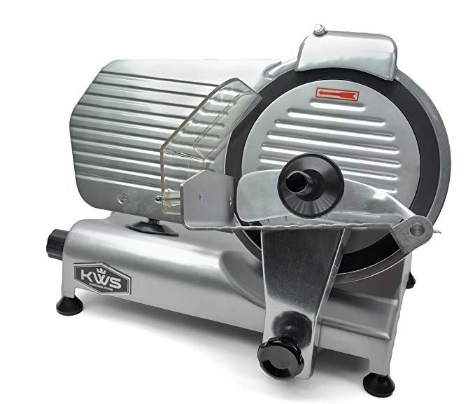 KWS Commercial 320w Electric Meat Slicer 10