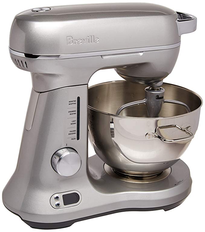 Breville BEM825BAL Stand Mixer, Silver