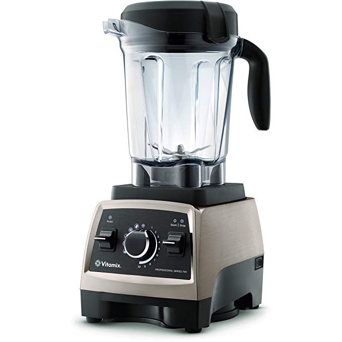 Vitamix Professional Series 750 Brushed Stainless Finish with 64-Oz. Container