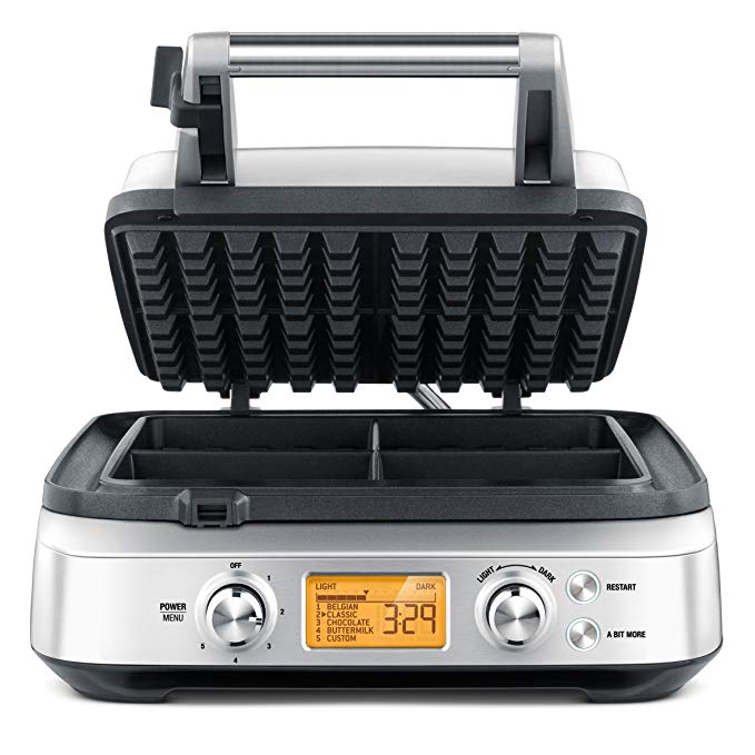 Breville The Smart 4-Slice Waffle Maker