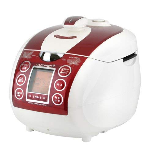 Cuchen Elvan Pressure Rice Cooker (10cup, Red)