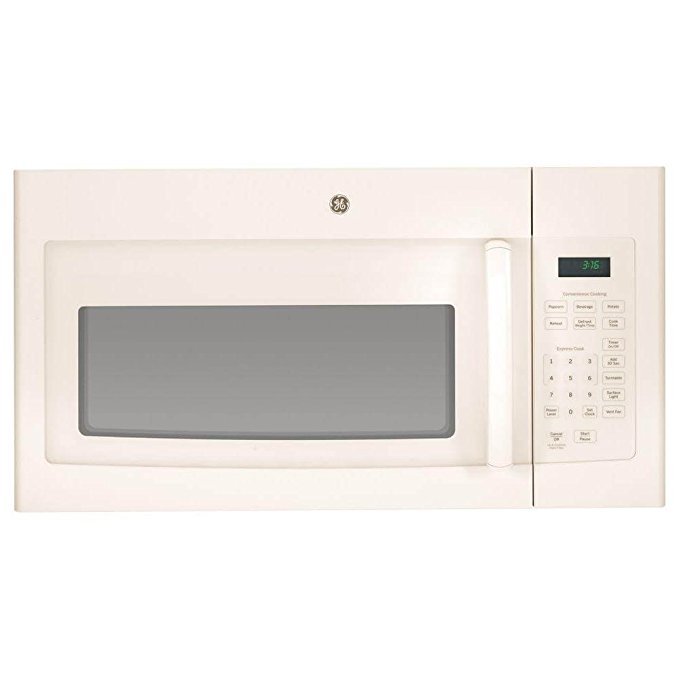 GE MICROWAVES 1029481 1000W 1.6 cu. ft. Over-The-Ran Microwave Oven, Bisque