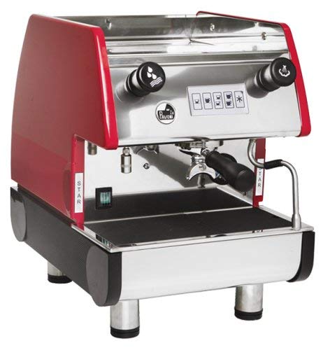 La Pavoni PUB 1V-R - 1 Group Commercial Espresso Cappuccino machine, Red