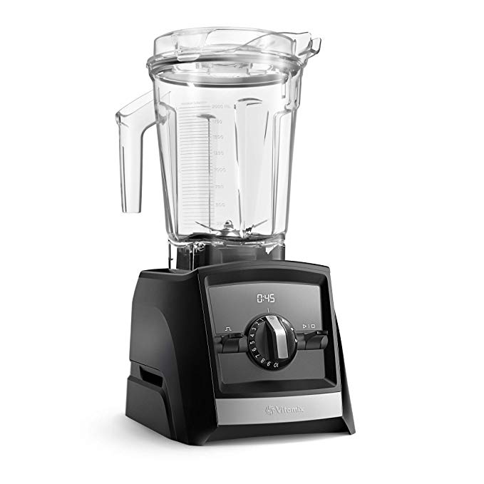 Vitamix A2500 Ascent Series Smart Blender, Professional-Grade, 64 oz. Low-Profile Container, Black (Certified Refurbished)