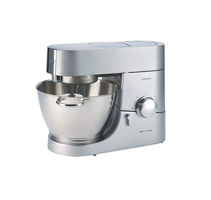 Kenwood KMC011 5 quart Chef Titanium Kitchen Machine, Stainless Steel