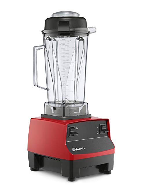 Vitamix Two Speed Blender, Professional-Grade, 64oz. Container, Red (Certified Refurbished)