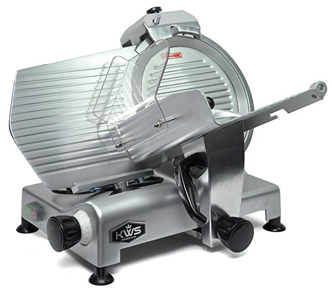 KWS Premium Commercial 420w Electric Meat Slicer 12