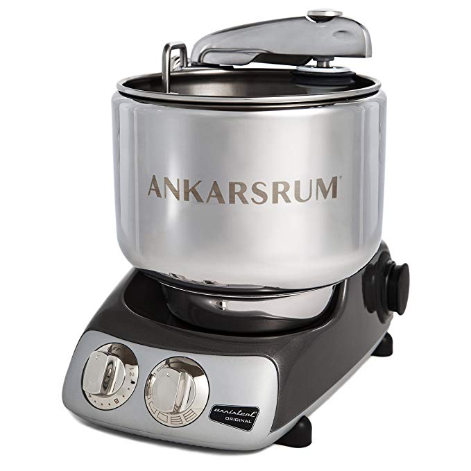 Ankarsrum AKM 6220 Stand Mixer, Black Chrome