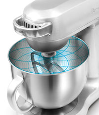 Breville BEM800XL Mixer Scraper Pro Stand Mixer planetary mixing feature